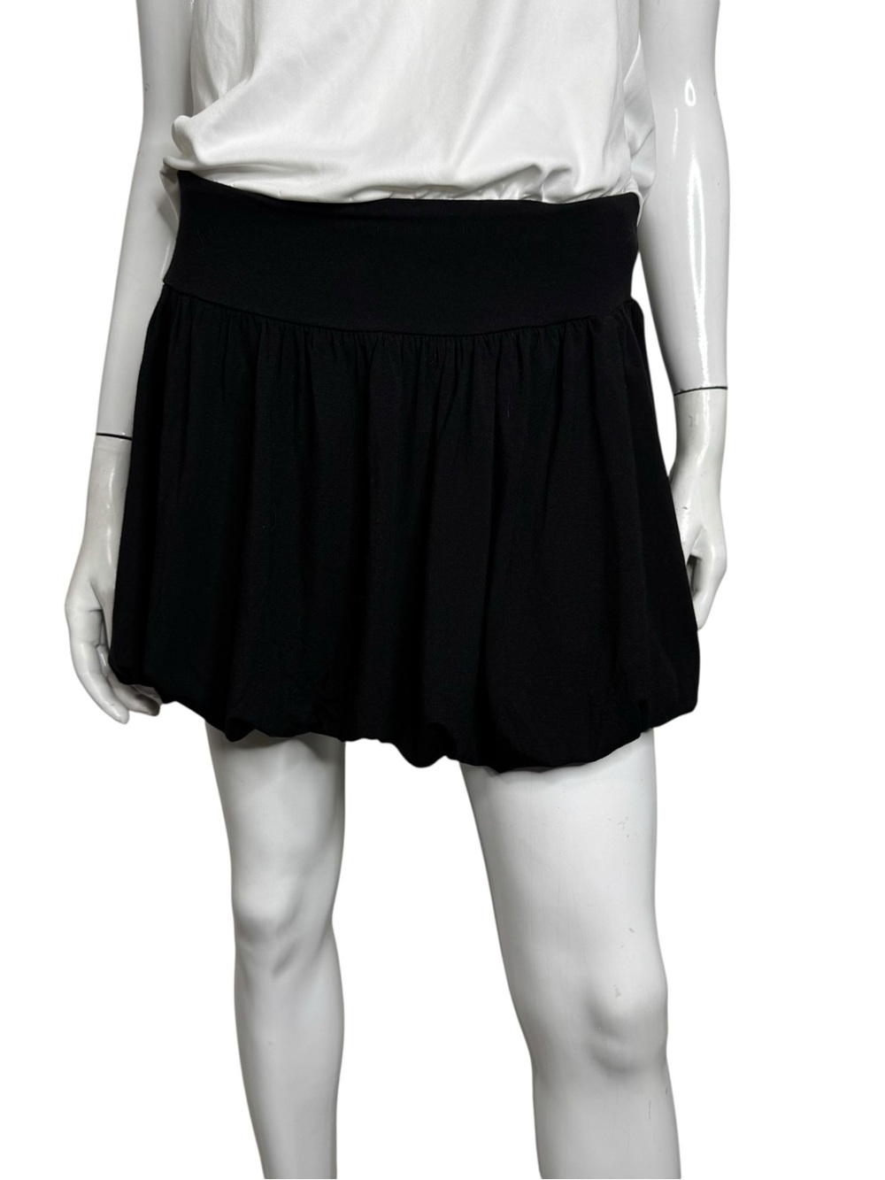 🤑 5/$25 See You Monday Women’s Black Bubble Mini Skirt NWT